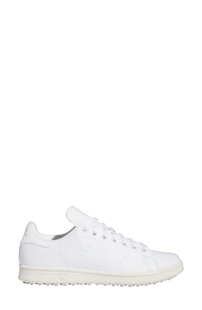 Shop Adidas Golf Gender Inclusive Stan Smith Spikeless Golf Shoe In White/ White