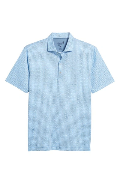 Shop Johnnie-o Howie Performance Jersey Polo In Monsoon