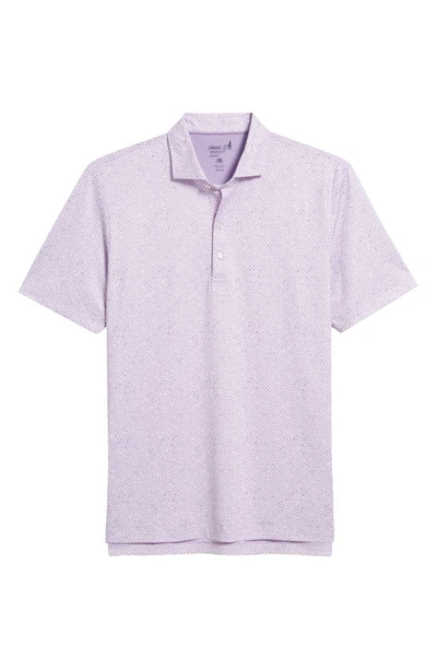 Shop Johnnie-o Howie Performance Jersey Polo In Tulip