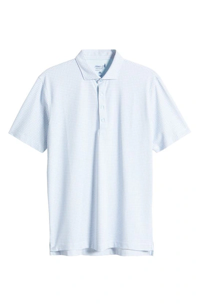 Shop Johnnie-o Gilbert Neat Performance Golf Polo In White