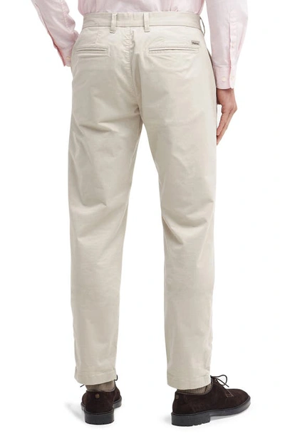 Shop Barbour Neuston Essential Chino Pants In Mist
