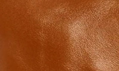 Shop Dries Van Noten Bombe Leather Sling Bag In Tan