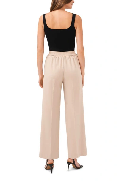 Halogen Elastic Back Pants In Oxford Tan