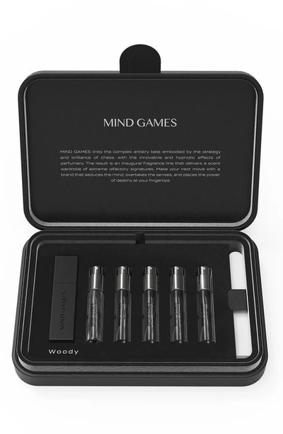 Shop Mind Games Woody Discovery Fragrance Set In White