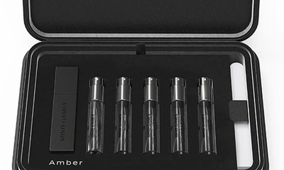 Mind Games Amber Fragrance Discovery Set In White