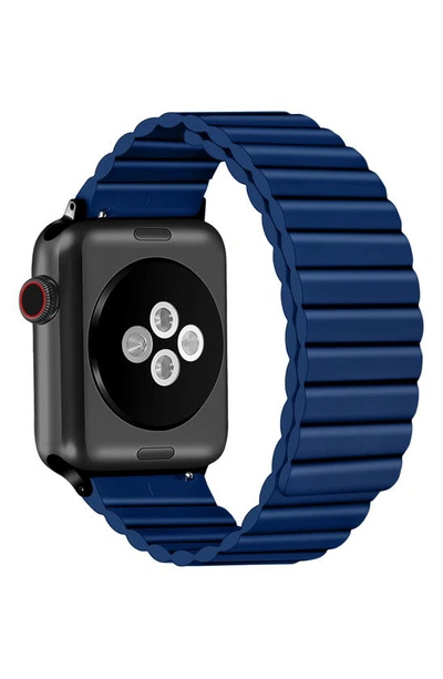 Shop The Posh Tech Silicone 22mm Apple Watch® Watchband In Blue