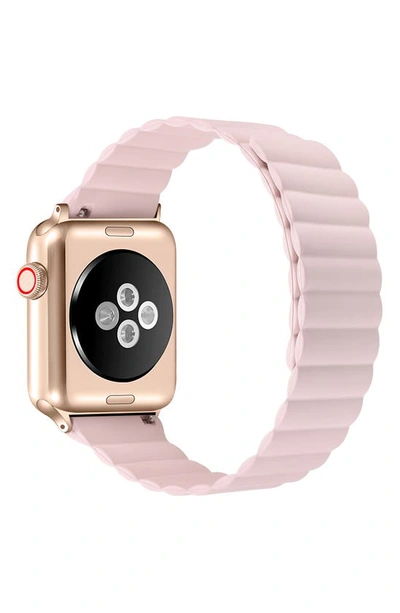 Shop The Posh Tech Silicone 22mm Apple Watch® Watchband In Blush Pink