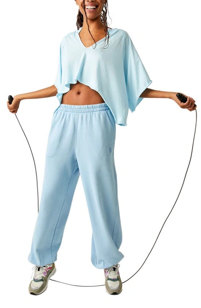 Fp Movement All Star Relaxed Fit Cotton Blend Sweatpants In Mediterranean