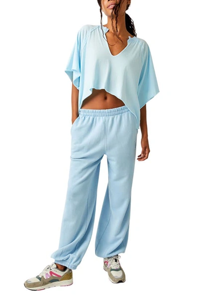 Fp Movement All Star Relaxed Fit Cotton Blend Sweatpants In Mediterranean