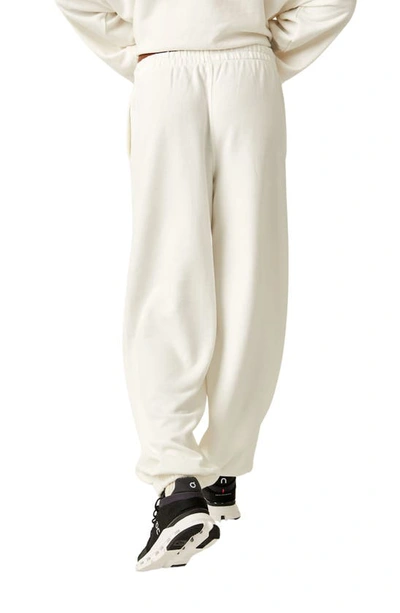 Shop Fp Movement All Star Relaxed Fit Cotton Blend Sweatpants In Ivory