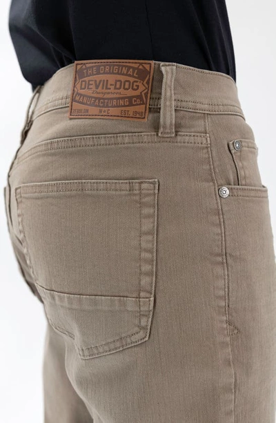 Shop Devil-dog Dungarees Athletic Fit Jeans In Firestone