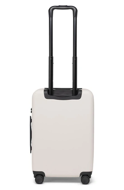 Shop Herschel Supply Co . Heritage™ Hardshell Large Carry-on Luggage In Moonbeam