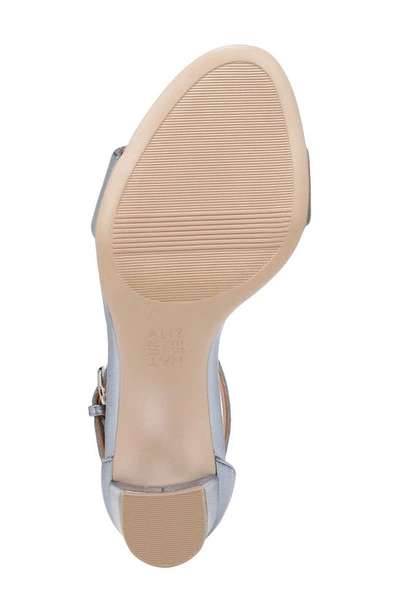 Shop Naturalizer Vera Ankle Strap Sandal In Light Blue Leather
