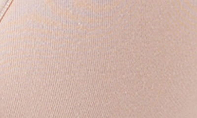 B.tempt'd By Wacoal Cotton To A Tee Underwire Plunge T-shirt Bra In Rose Smoke