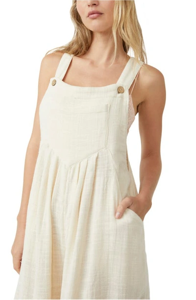 Shop Free People Sundrenched Overalls In Conch