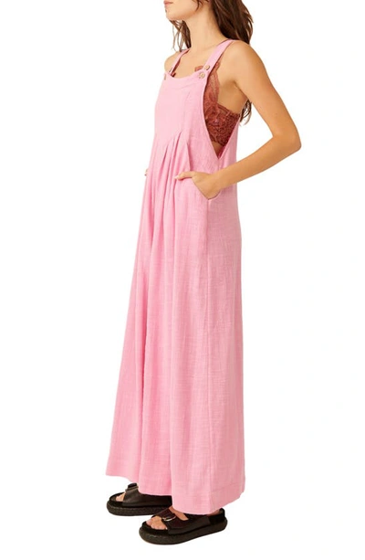 Free People Sparkling Moment Cotton Midi Sundress In Sugar Magnolia
