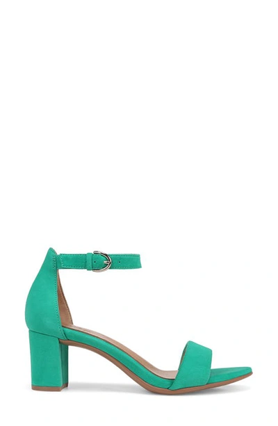 Naturalizer True Colors Vera Ankle Strap Sandal In Jade Green Leather