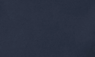 Adrianna Papell Asymmetrical Neck One Shoulder Crepe Gown In Dark Navy In Dark Navy