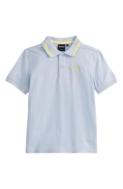 Barbour Little Boy's & Boy's Oakside Polo Shirt In Niagara Mist