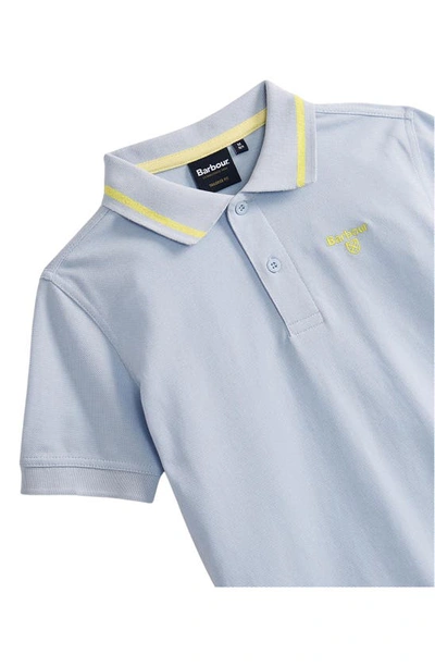 Barbour Little Boy's & Boy's Oakside Polo Shirt In Niagara Mist