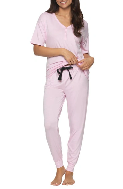 Shop Felina Jessie Henley Pajamas In Pirouette