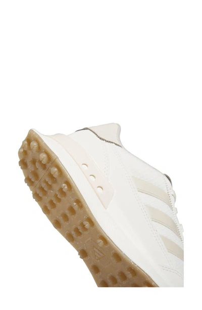 Shop Adidas Golf S2g Spikeless 24 Golf Shoe In White/ Quartz/ Alumina
