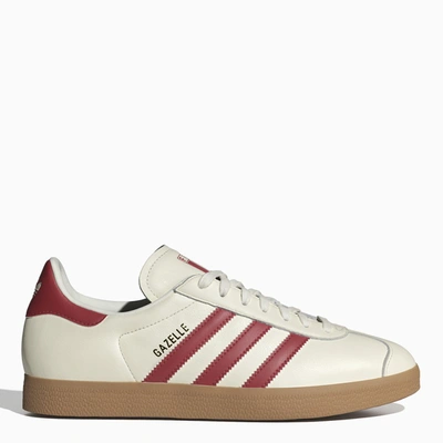 Shop Adidas Originals | Gazelle White/red Sneakers