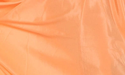 Ranee's Plunge V-neck Maxi Dress In Soft Orange