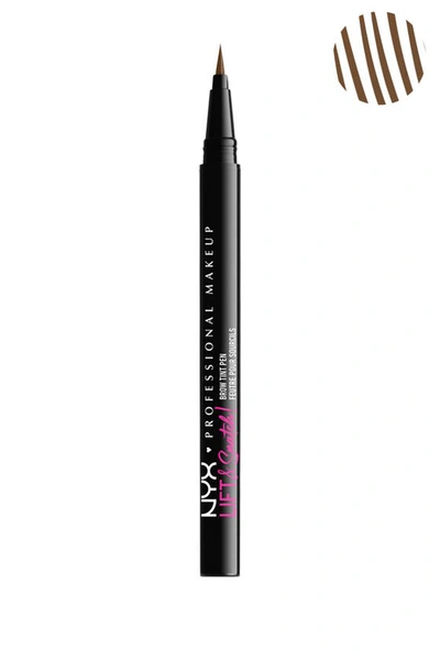 Shop Nyx Lift & Snatch Brow Tint Pen In Brunette