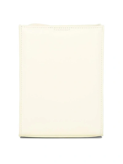Shop Jil Sander "tangle" Shoulder Bag In White