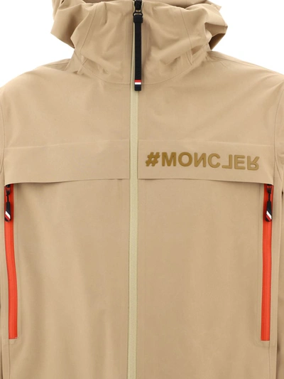 Shop Moncler Grenoble "shipton" Jacket In Beige