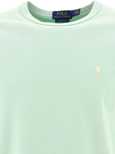 Shop Polo Ralph Lauren "pony" T-shirt In Green