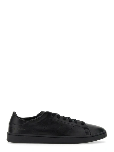 Shop Y-3 Adidas " Stan Smith" Sneaker In Black