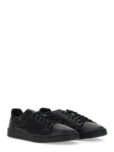 Shop Y-3 Adidas " Stan Smith" Sneaker In Black