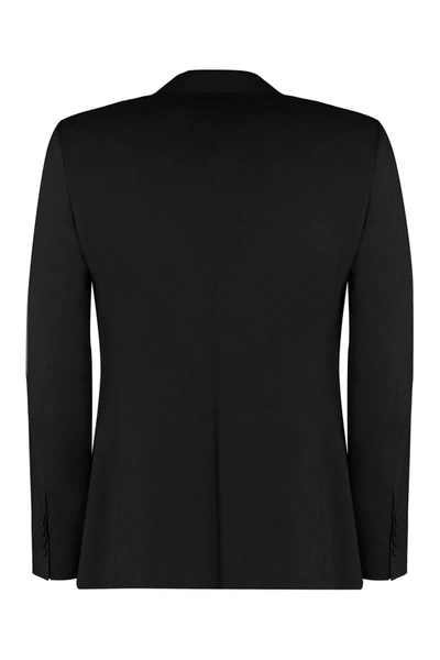 Shop Dolce & Gabbana Martini Virgin Wool Two-piece Suit In Black