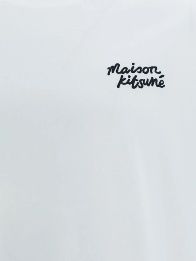 Shop Maison Kitsuné T-shirts In White/black