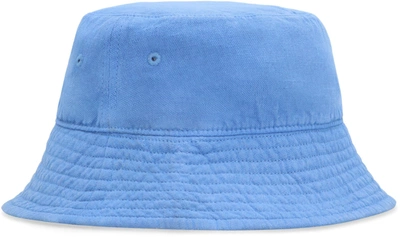 Shop Polo Ralph Lauren Bucket Hat In Blue