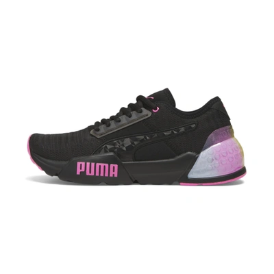 Shop Puma Women's Cell Phase Femme Fade Running Shoes In Purple