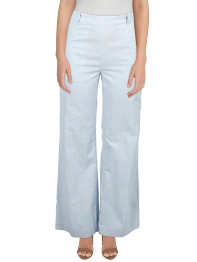 Shop Polo Ralph Lauren Womens Office Business Dress Pants In Blue