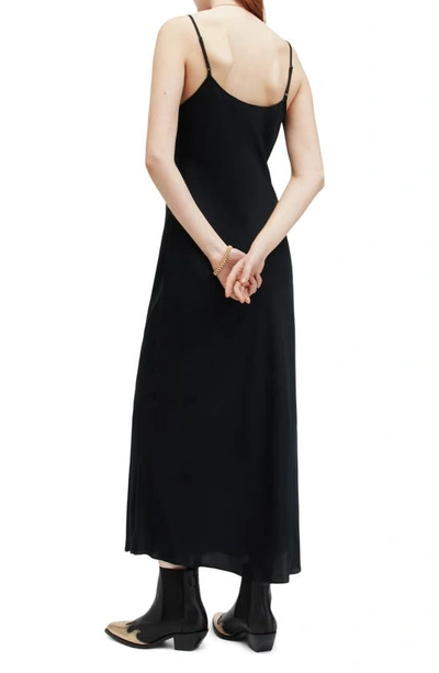 Shop Allsaints Bryony Slipdress In Black