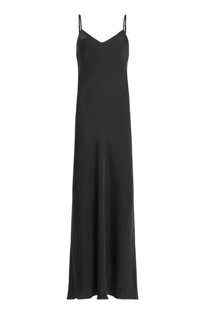 Shop Allsaints Bryony Slipdress In Black