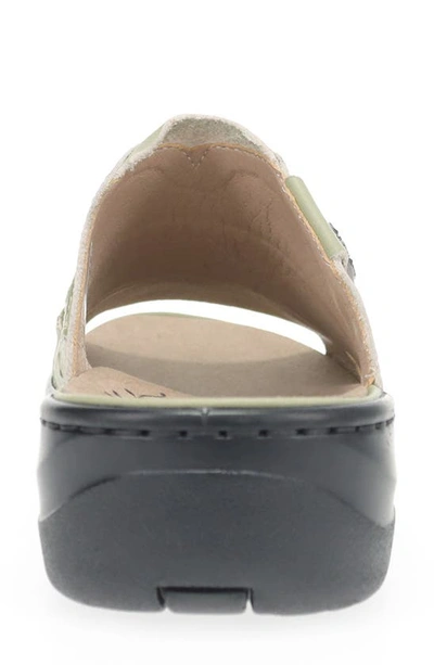 Shop Propét Gertire Slide Sandal In Lily Pad
