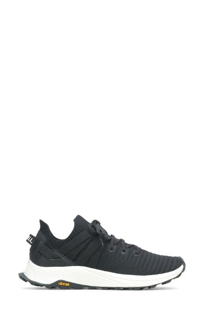 Shop Merrell Embark Lace-up Running Shoe In Black/ White