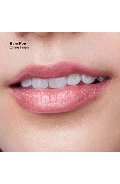 Shop Clinique Pop Longwear Lipstick In Bare Pop/shine