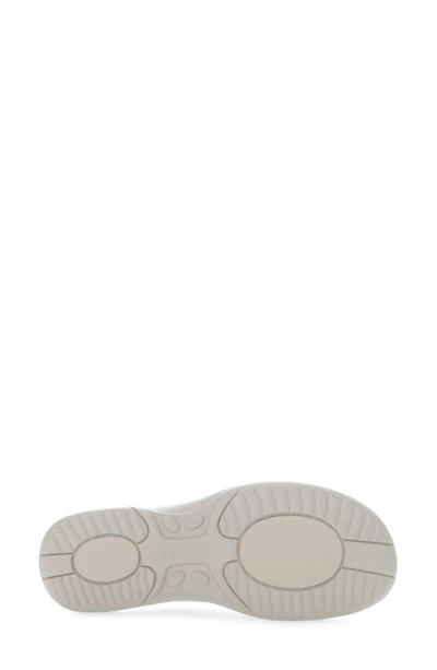 Propét Breezy Walker Slide Sandal In White Onyx