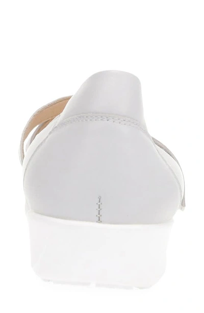 Propét Yara Mary Jane Flat In Light Grey