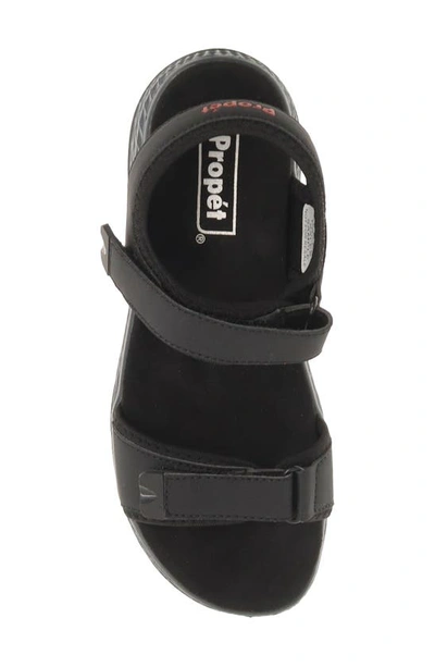 Shop Propét Travelactiv Aspire Sandal In Black