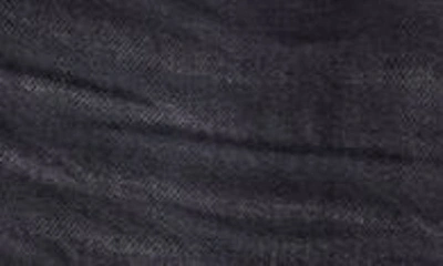 Shop Amiri Frayed Release Hem Straight Leg Jeans In Faded Black