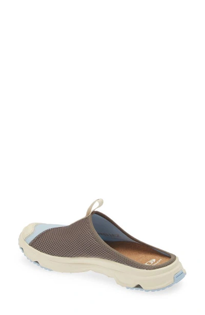 Salomon Gender Inclusive Rx Slide 3.0 Slip-on Shoe In Bleached Sand/ Falcon