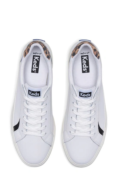 Shop Keds Pursuit Low Top Sneaker In White Leather